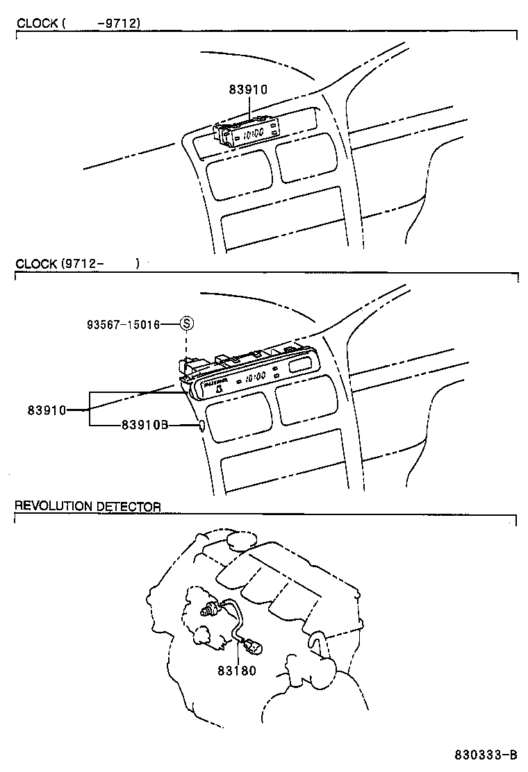 83220-20160 SPEEDOMETER ASSY product image
