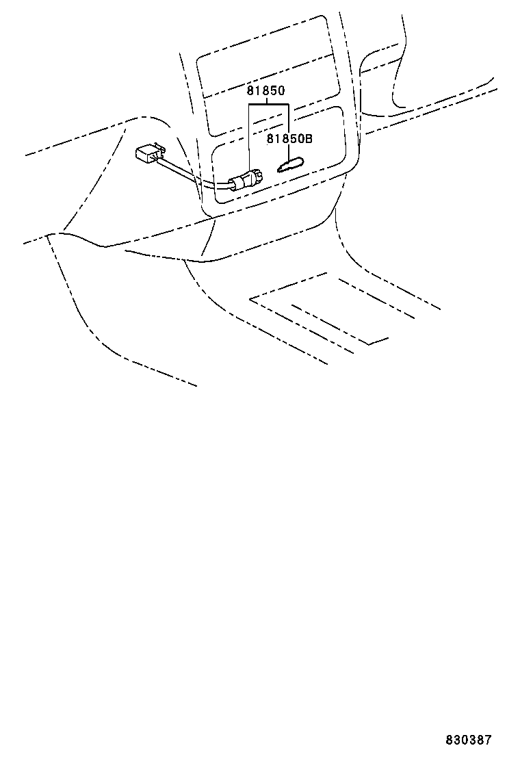 81850-95D00 LAMP ASSY, INDICATOR product image