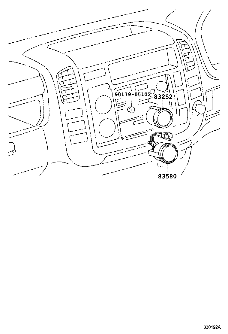 83181-37030 SENSOR, SPEEDOMETER product image