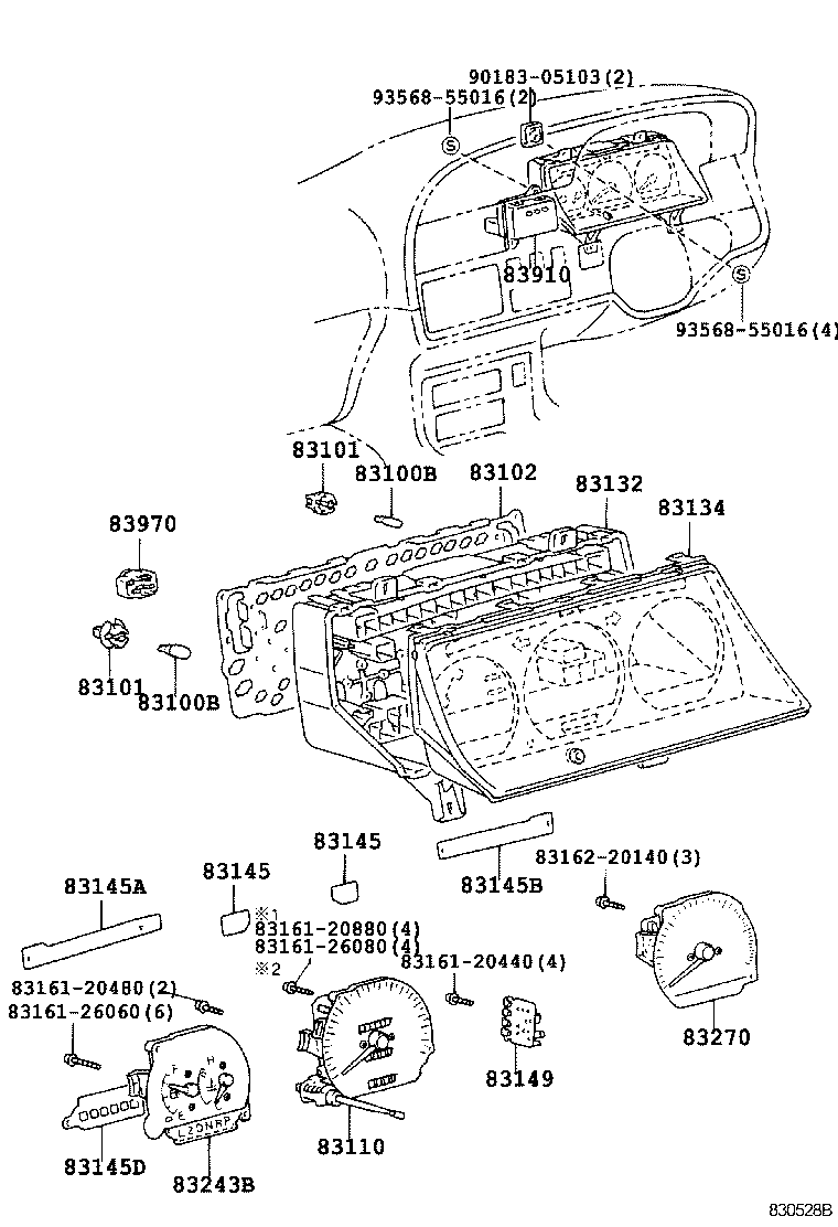 83181-28010 SENSOR, SPEEDOMETER product image