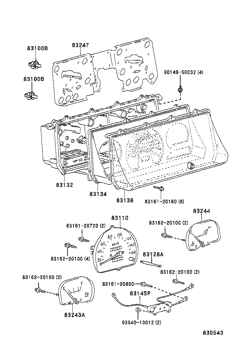 83293-60680 COMPUTER, TOTAL COUNTER MODULE product image