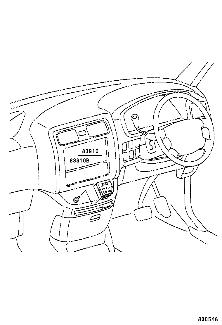 83291-26161 COMPUTER, COMBINATION METER product image