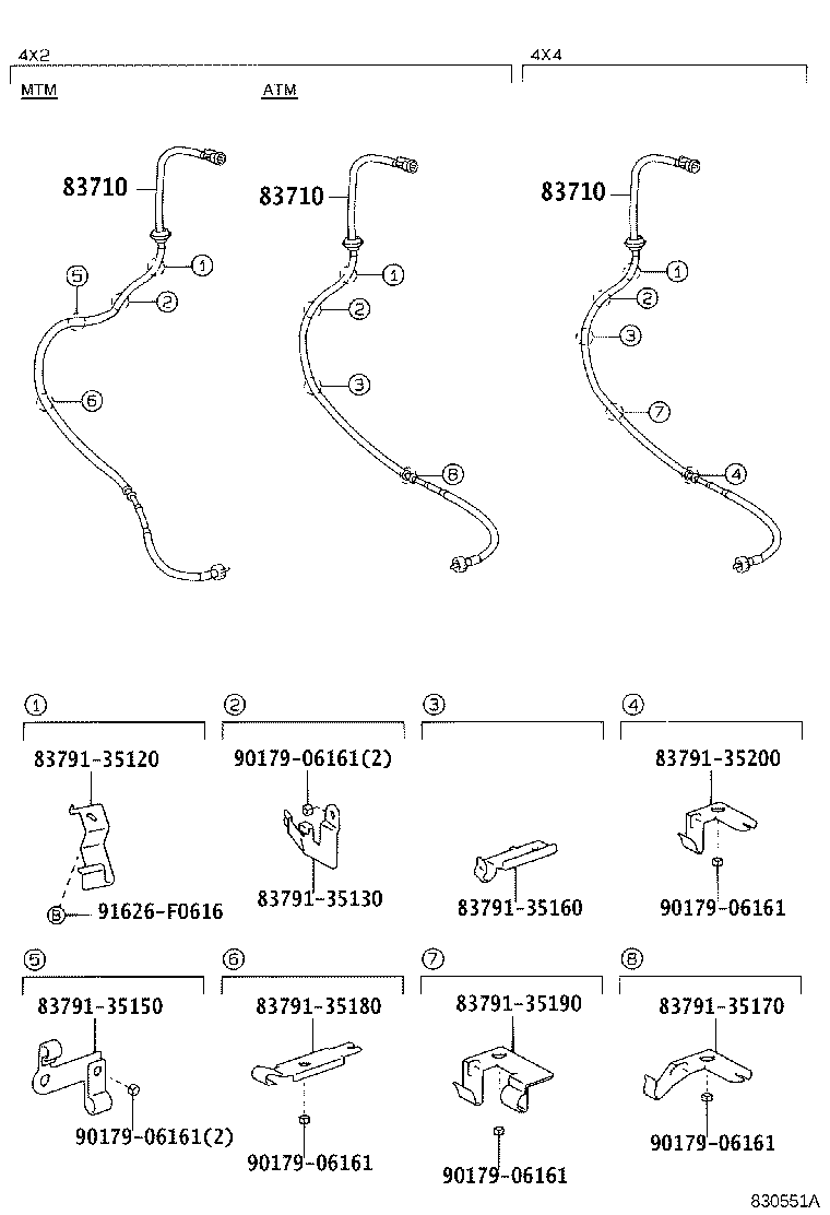 83220-35490 SPEEDOMETER ASSY product image