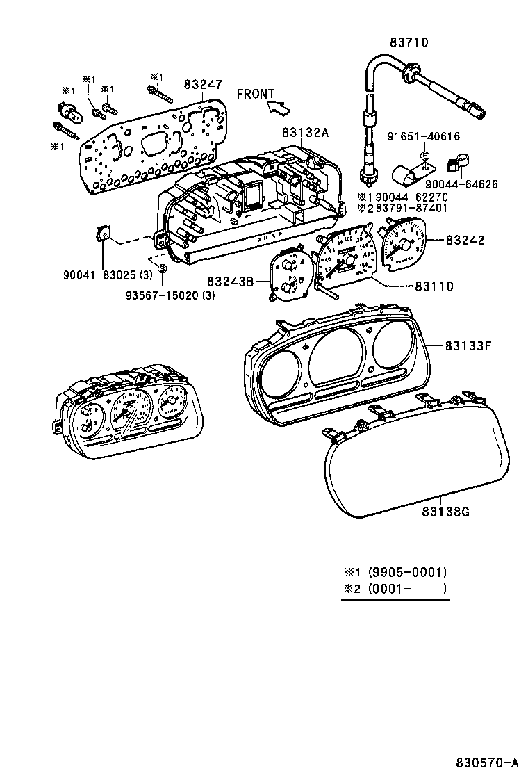 83133-87403 PLATE, METER product image