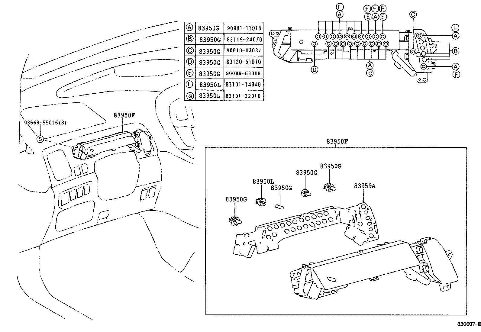 83801-28830 COMPUTER, COMBINATION METER product image