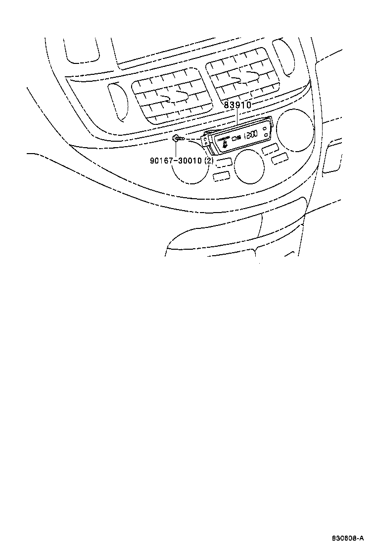 83801-28830 COMPUTER, COMBINATION METER product image