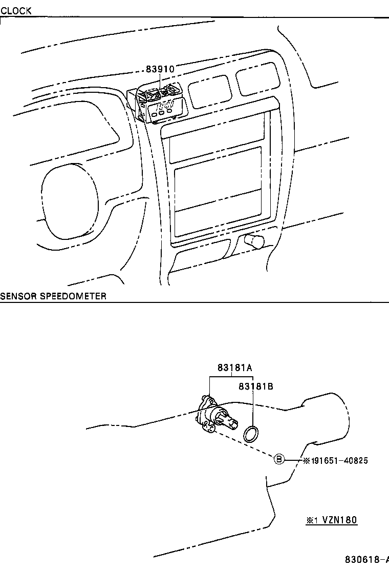 83831-35120 LENS, METER, NO.1 product image