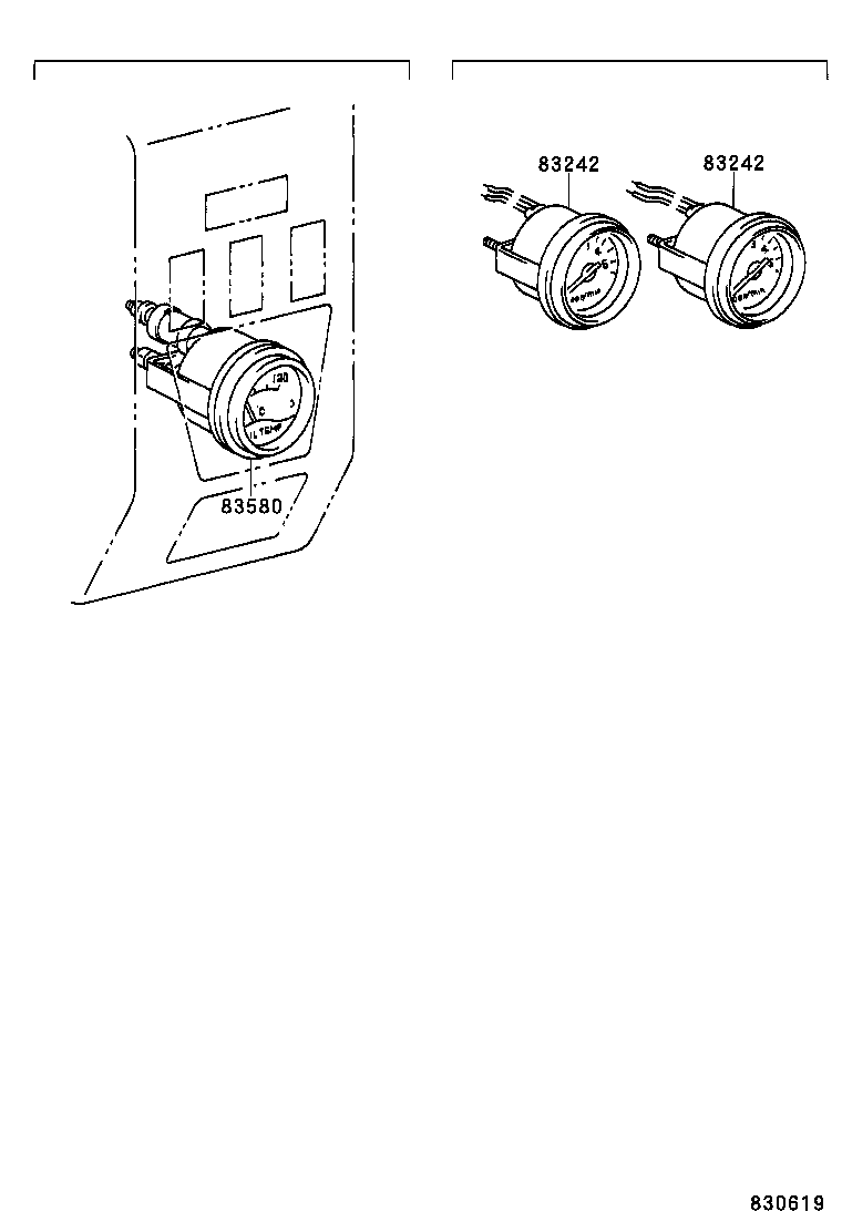 83145-3V020 LENS, METER, NO.2 product image