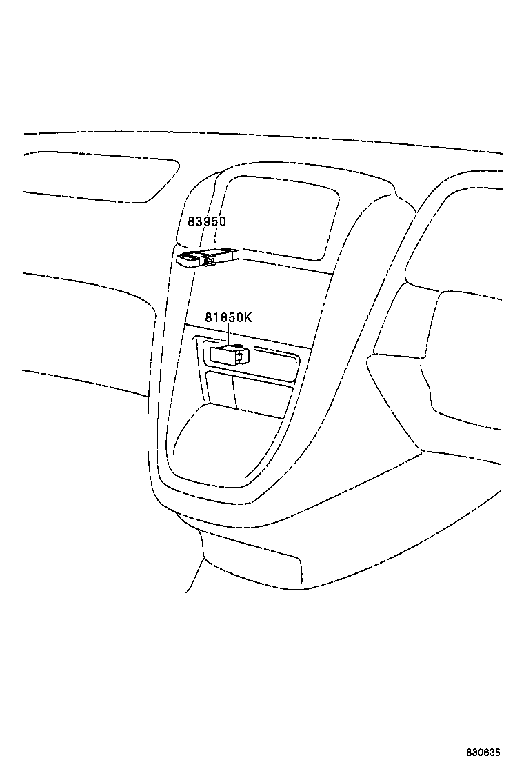 83950-48020 LAMP ASSY, TELLTALE product image