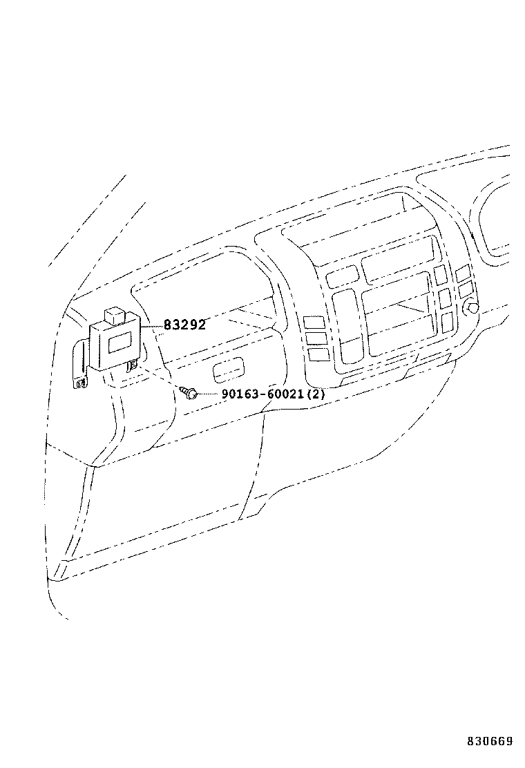 83181-37030 SENSOR, SPEEDOMETER product image