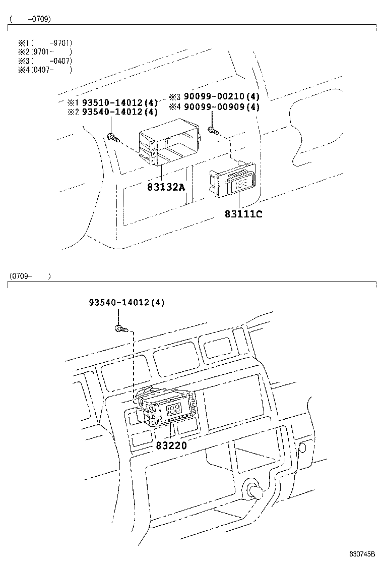 83841-43370 CASE, COMBINATION METER product image