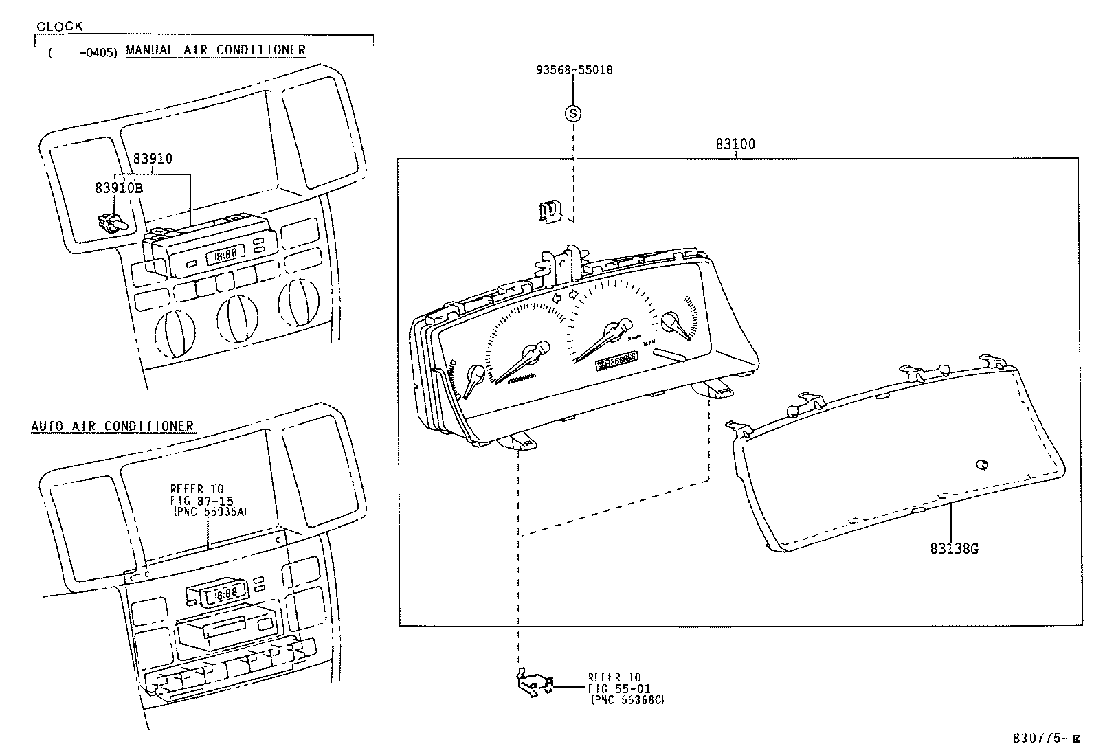 83800-02740 METER ASSY, COMBINATION product image