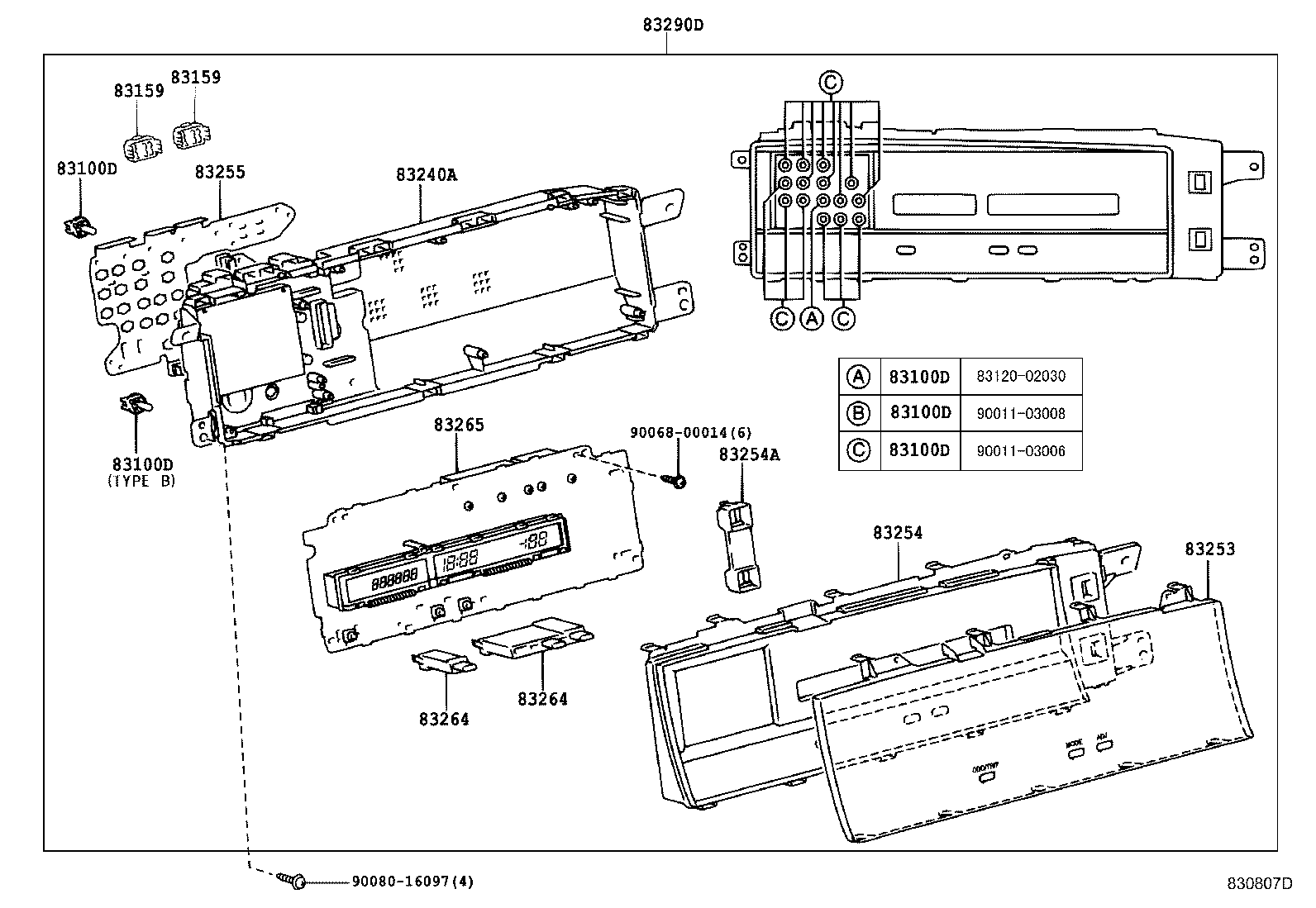 Thumbnail 4 for 83810-07090