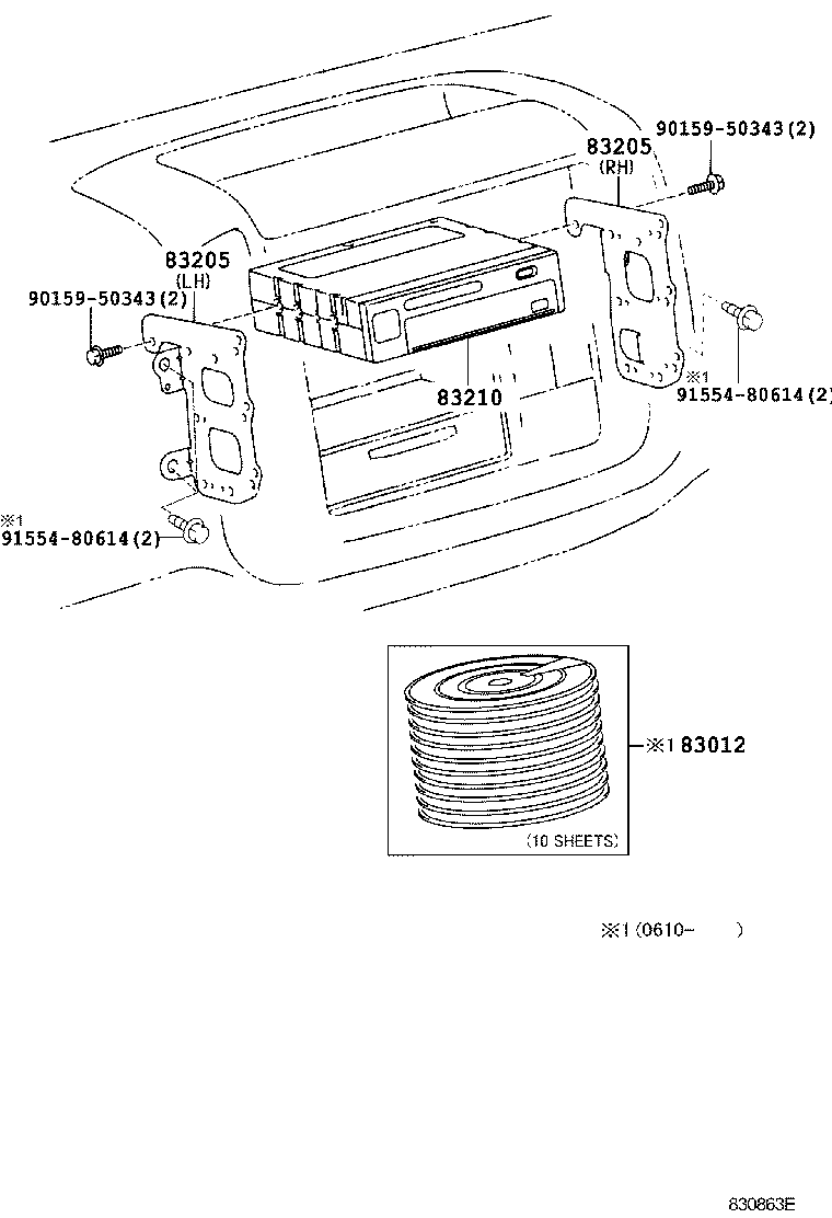 83181-37160 SENSOR, SPEEDOMETER product image