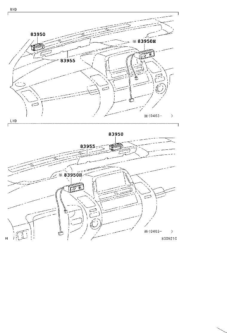 83955-47010 LENS, TELL TALE product image