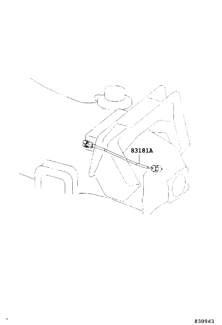 83181-37030 SENSOR, SPEEDOMETER product image