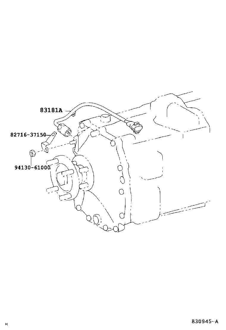 83181-37150 SENSOR, SPEEDOMETER product image