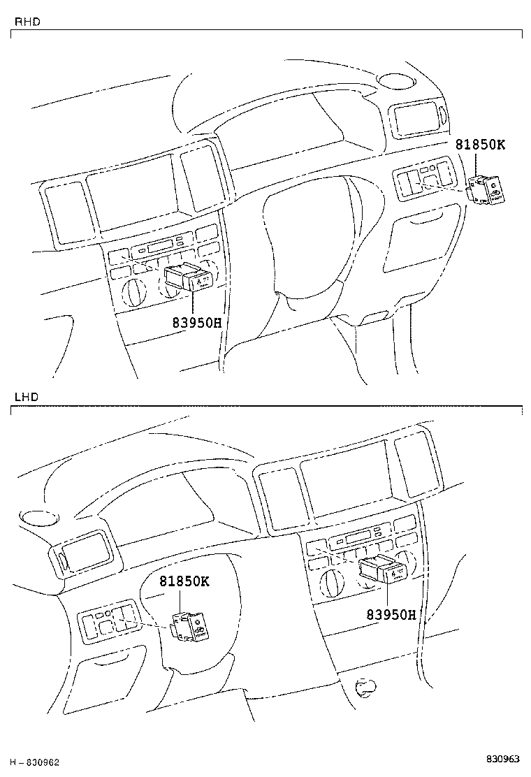 81850-02010 LAMP ASSY, SECURITY INDICATOR product image