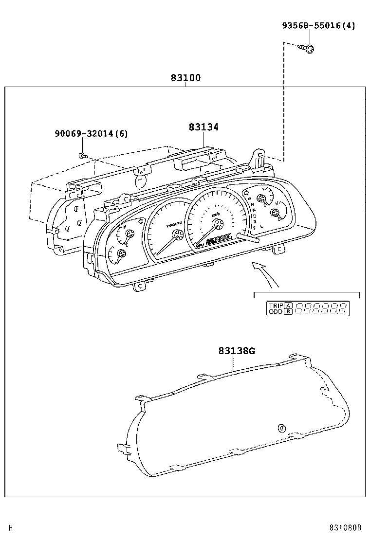 Thumbnail 2 for 83120-0C010