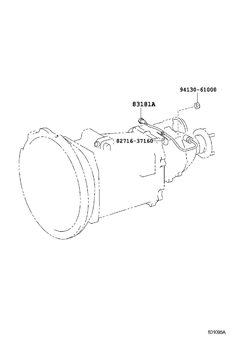 83181-37030 SENSOR, SPEEDOMETER product image