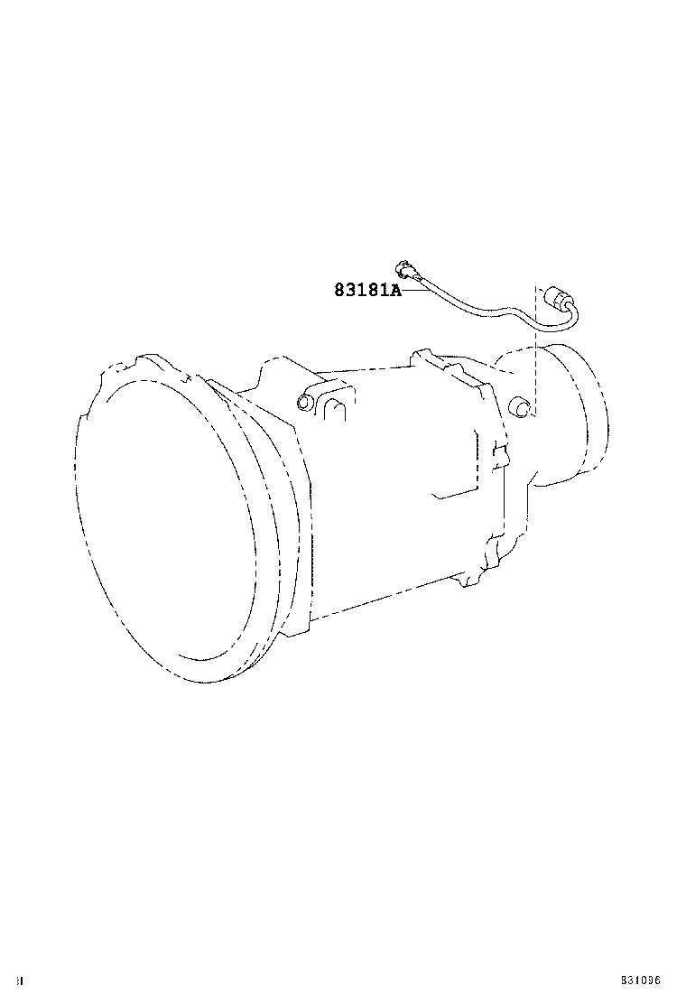 83181-37150 SENSOR, SPEEDOMETER product image