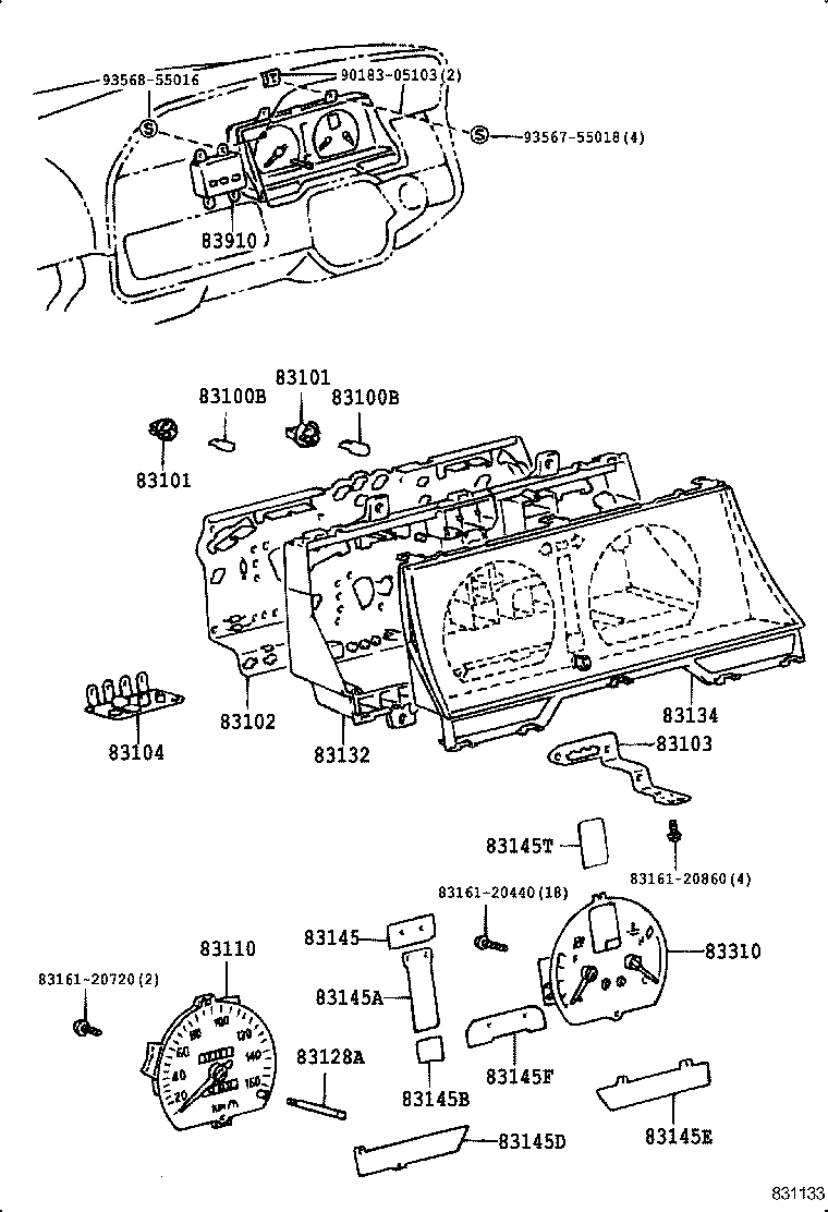 83181-28010 SENSOR, SPEEDOMETER product image