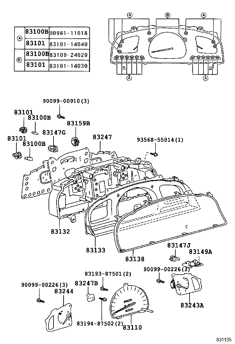 83180-37010 DETECTOR ASSY, REVOLUTION product image