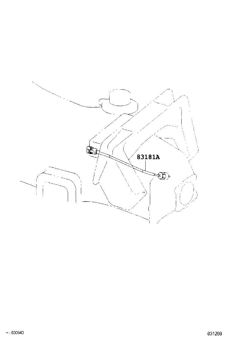 83181-37160 SENSOR, SPEEDOMETER product image