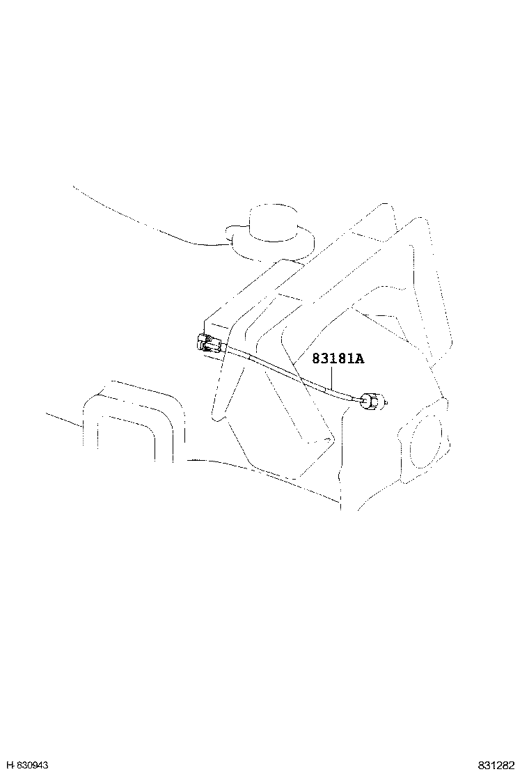 83181-37180 SENSOR, SPEEDOMETER product image