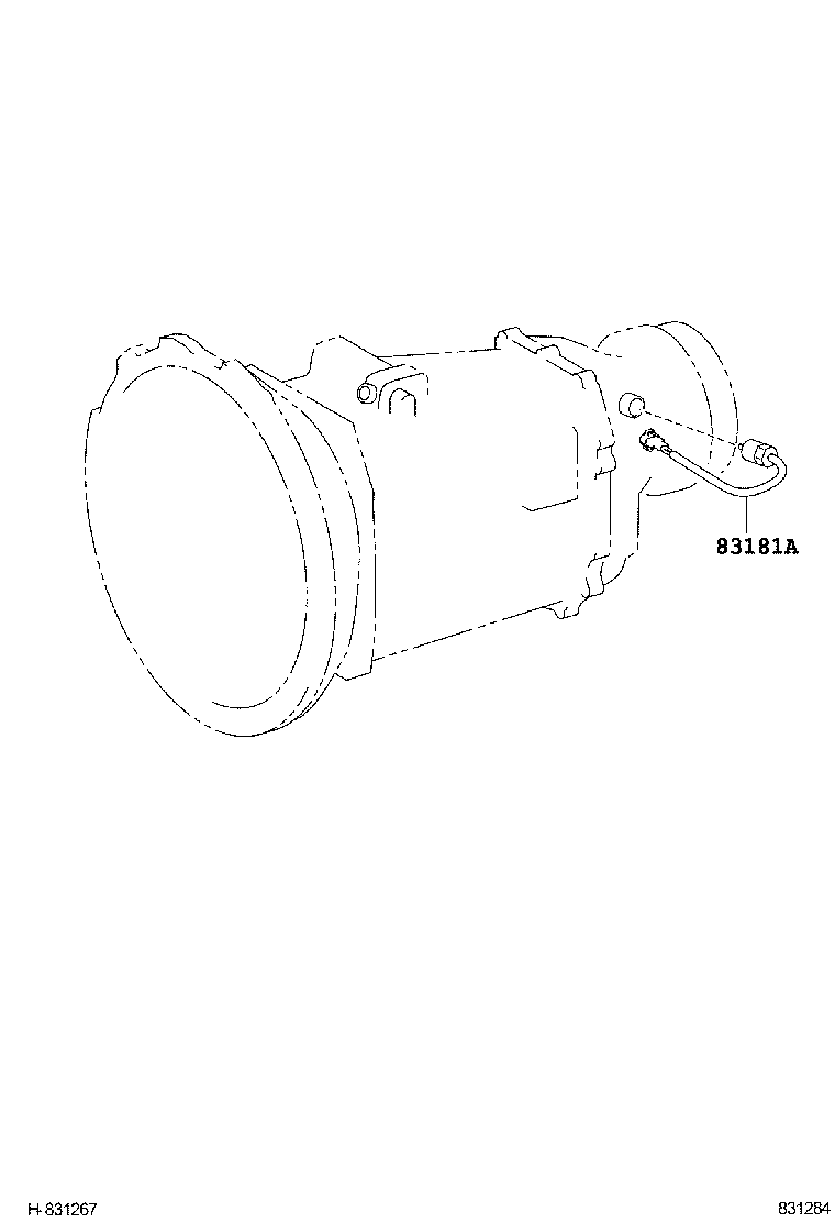 83181-37180 SENSOR, SPEEDOMETER product image