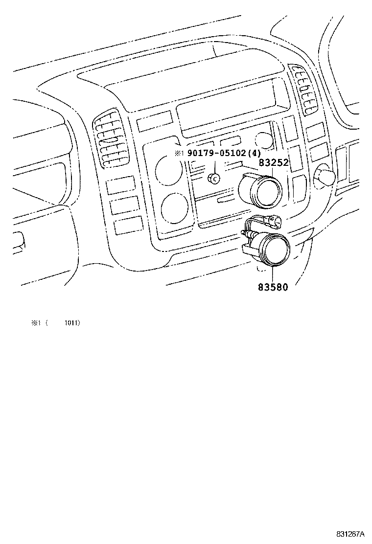 83181-37180 SENSOR, SPEEDOMETER product image