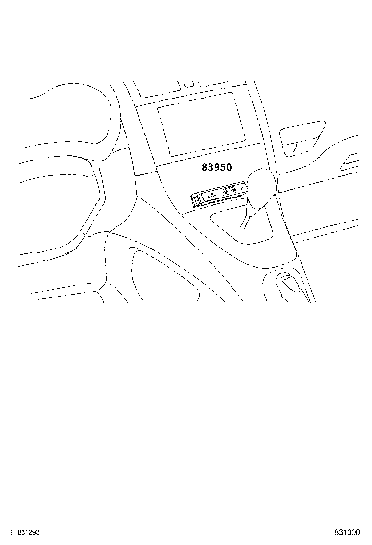 83950-12170 LAMP ASSY, TELLTALE product image