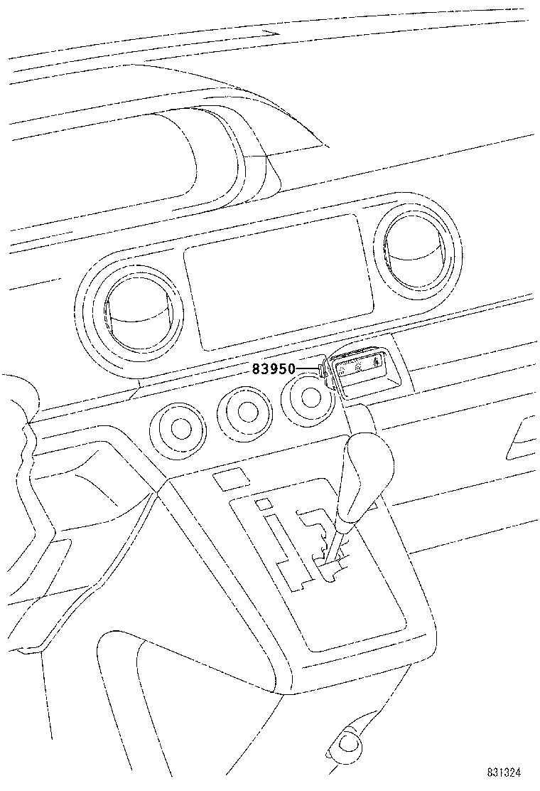 83950-12250 LAMP ASSY, TELLTALE product image