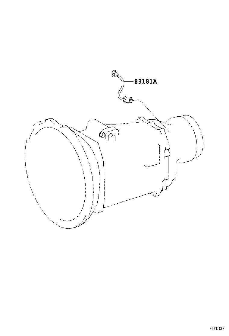 83181-37180 SENSOR, SPEEDOMETER product image