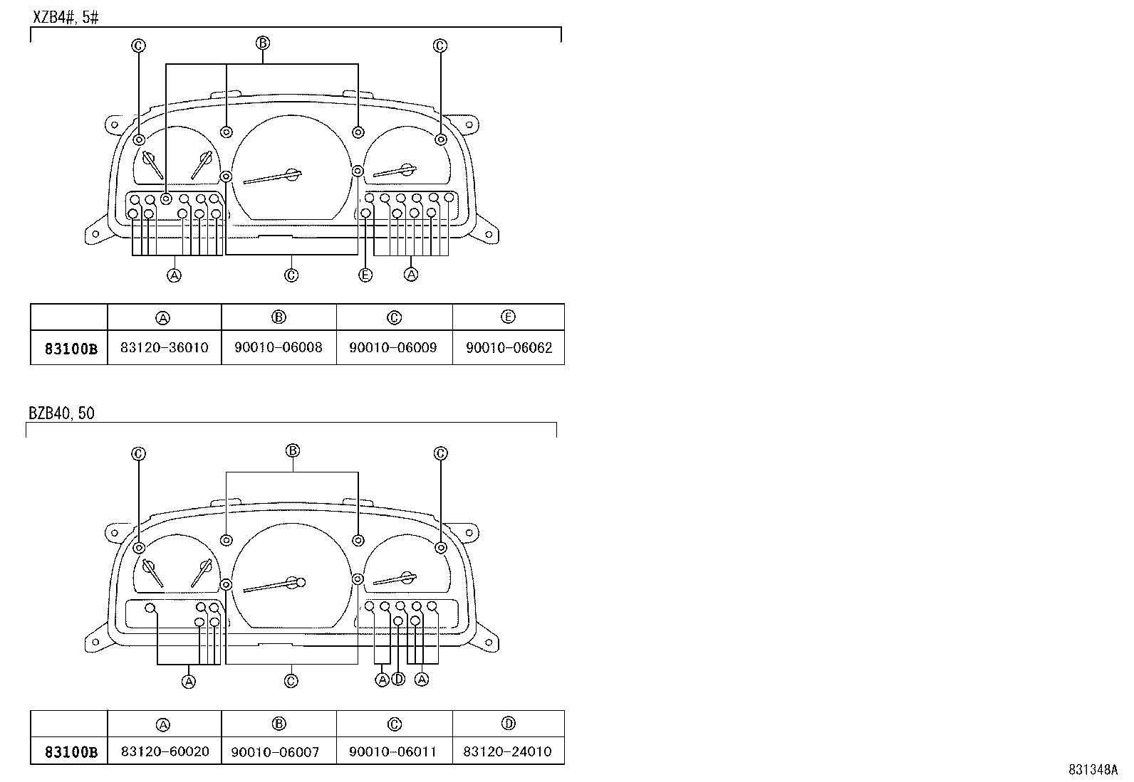 83145-36200 LENS, METER, NO.2 product image