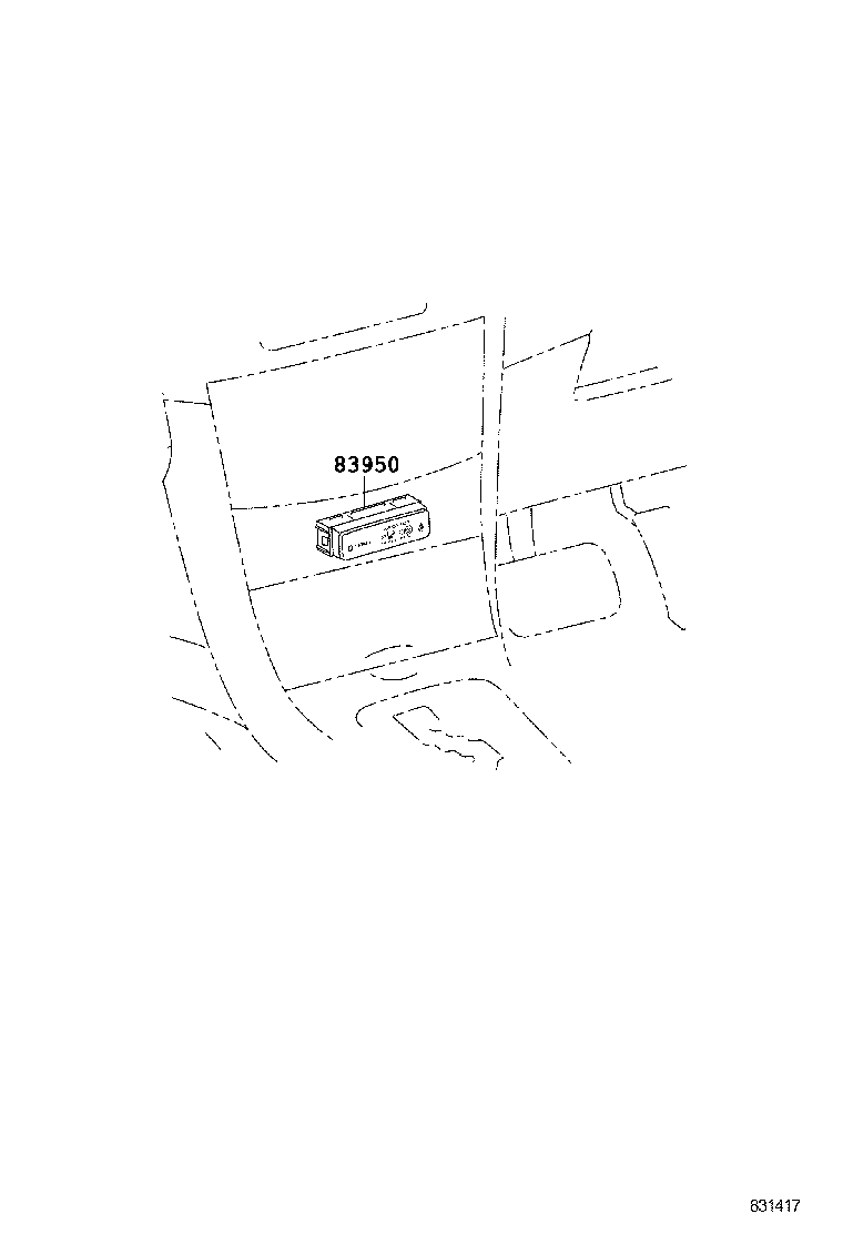 83950-02420 LAMP ASSY, TELLTALE product image