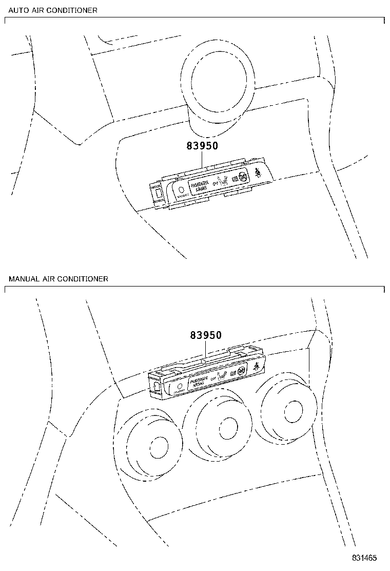 83950-0F150 LAMP ASSY, TELLTALE product image