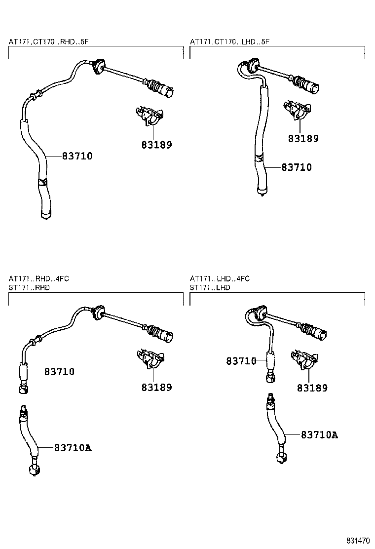 83110-2B720 SPEEDOMETER ASSY product image