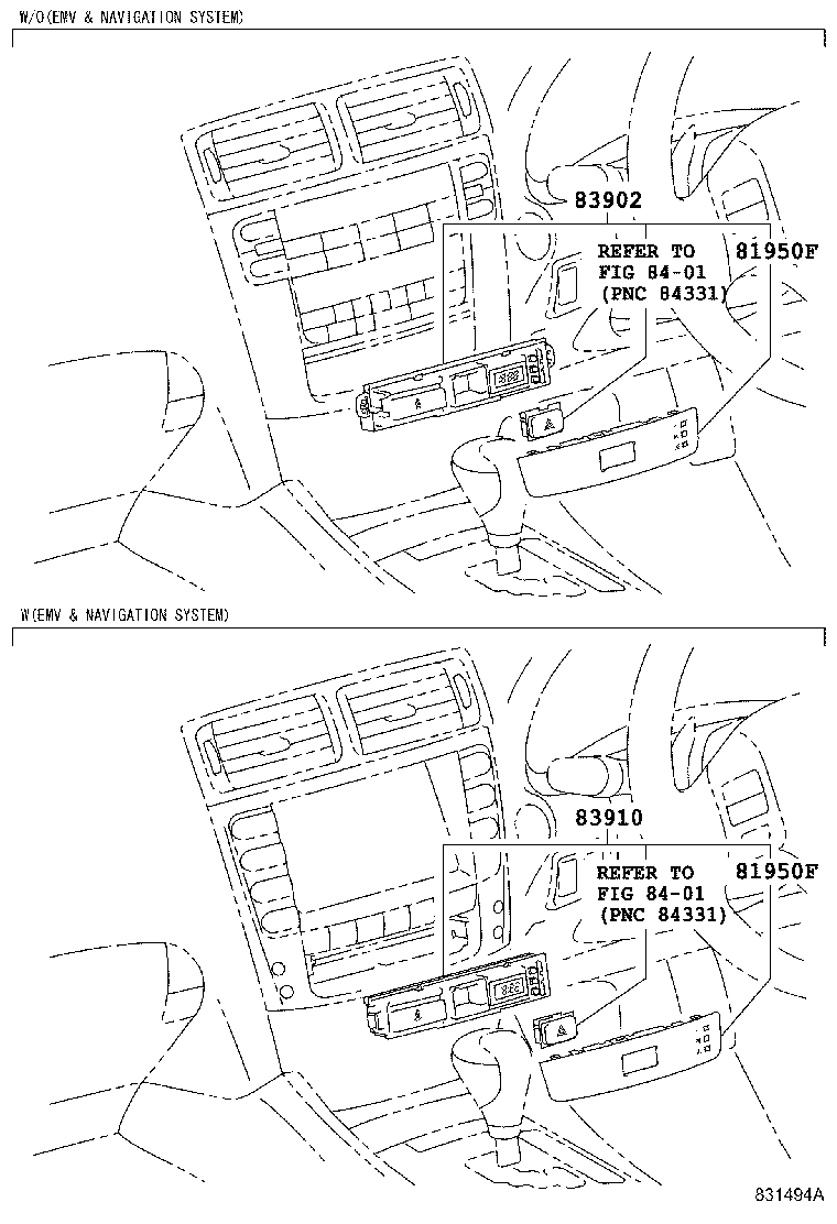 83852-53C00 GLASS, COMBINATION METER product image