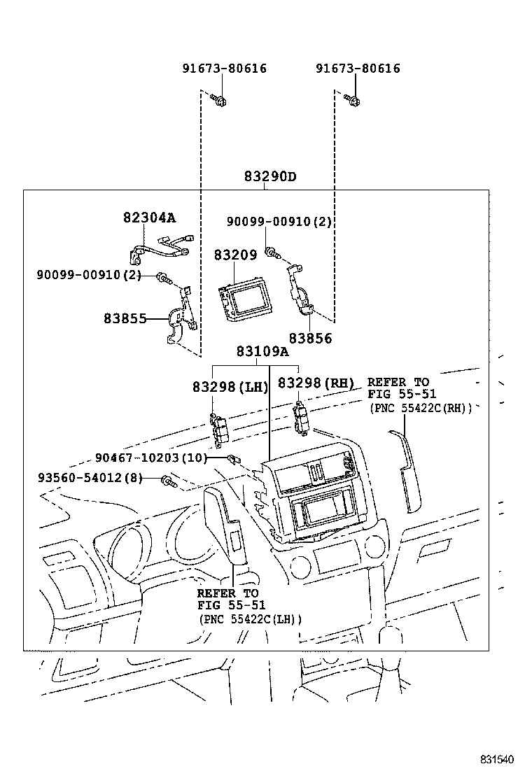 82304-60010 WIRE SUB-ASSY, CLOCK product image