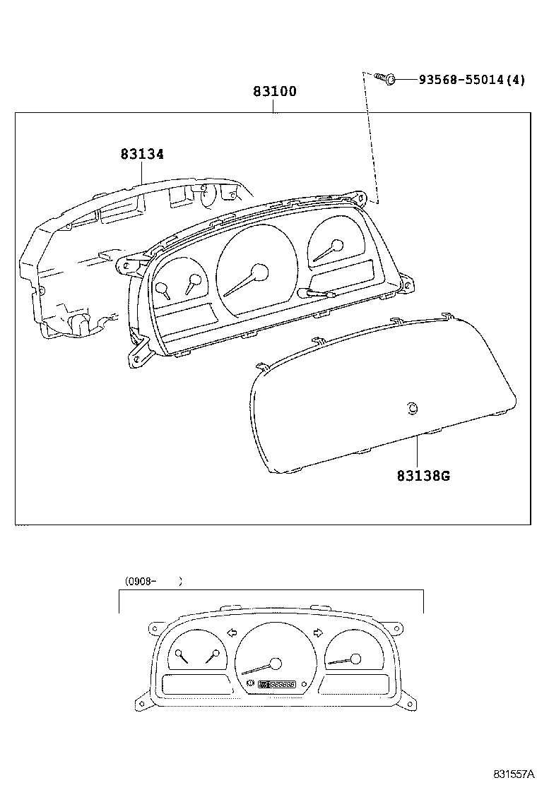 83181-36020 SENSOR, SPEEDOMETER product image