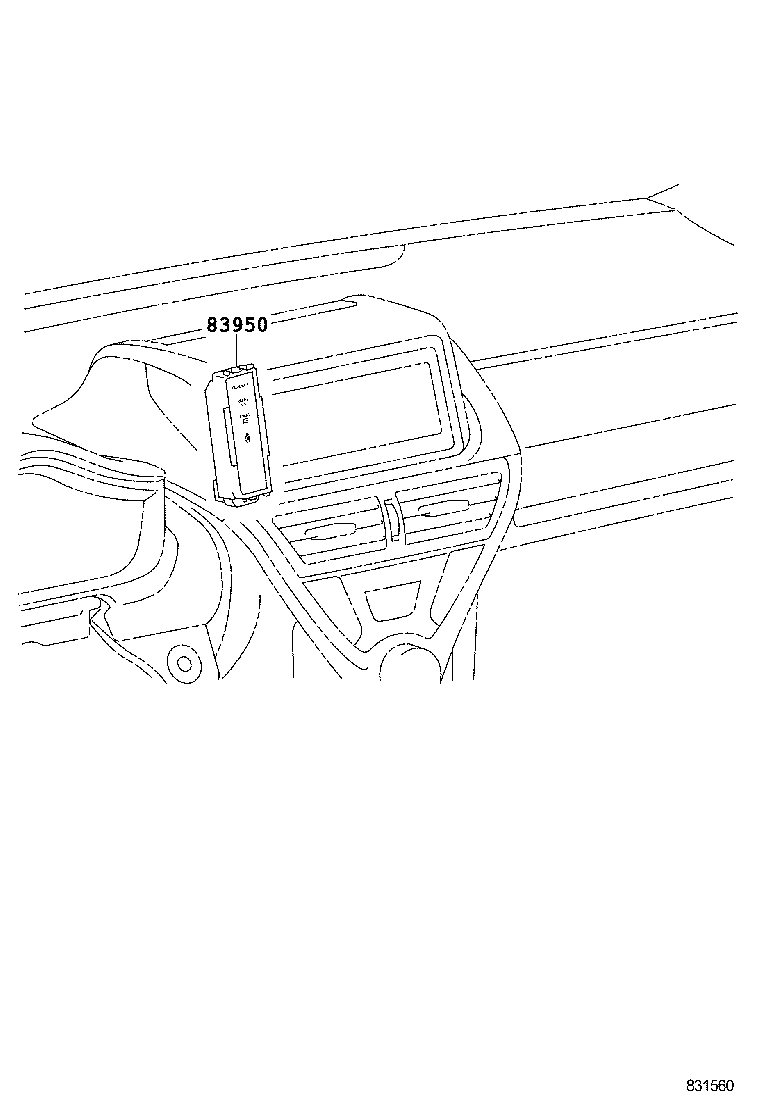 83950-74090 LAMP ASSY, TELLTALE product image