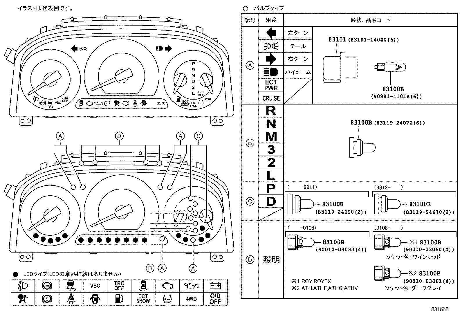 83841-3A080 CASE, COMBINATION METER product image