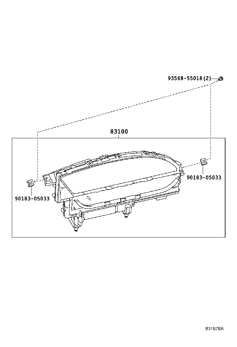 83800-0DN50 METER ASSY, COMBINATION product image