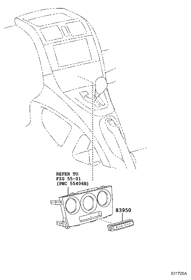 83950-12210 LAMP ASSY, TELLTALE product image