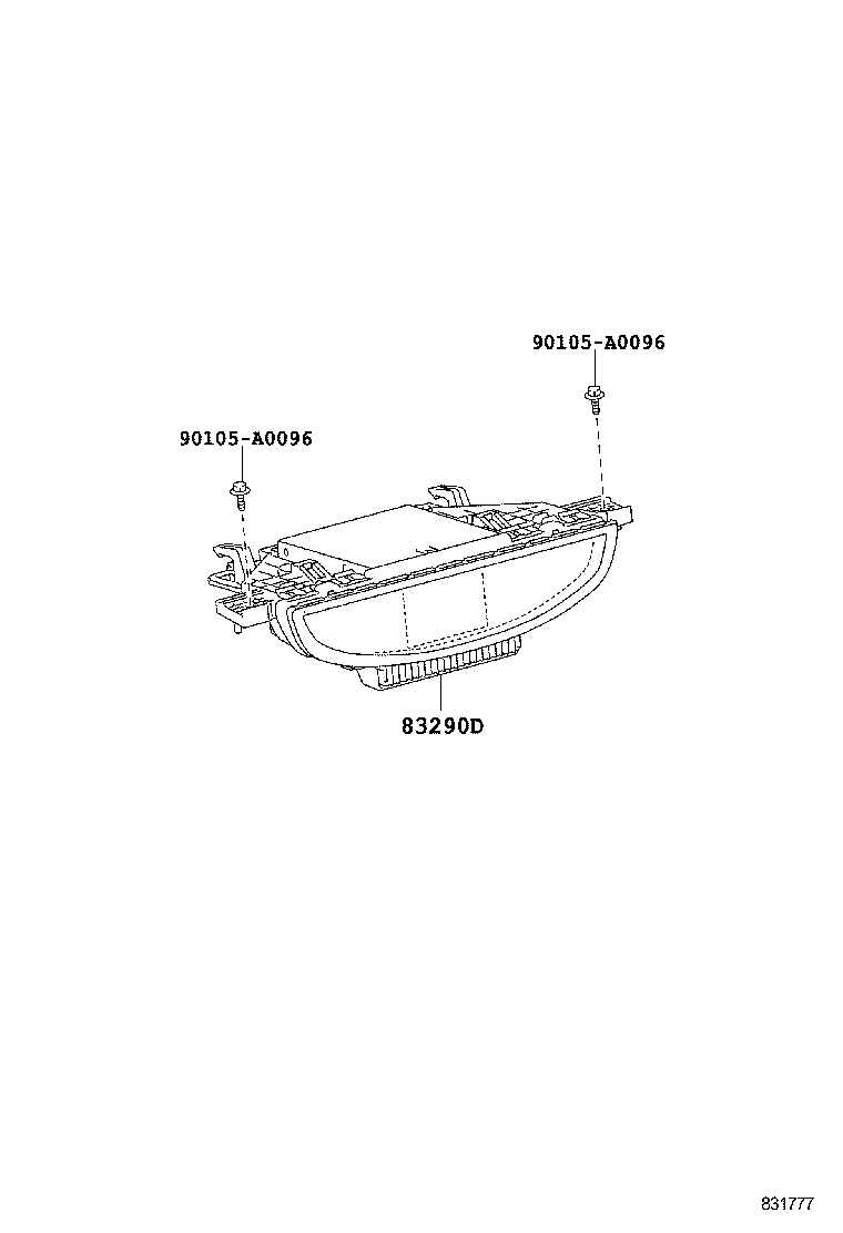83290-0T100 METER ASSY, ACCESSORY product image