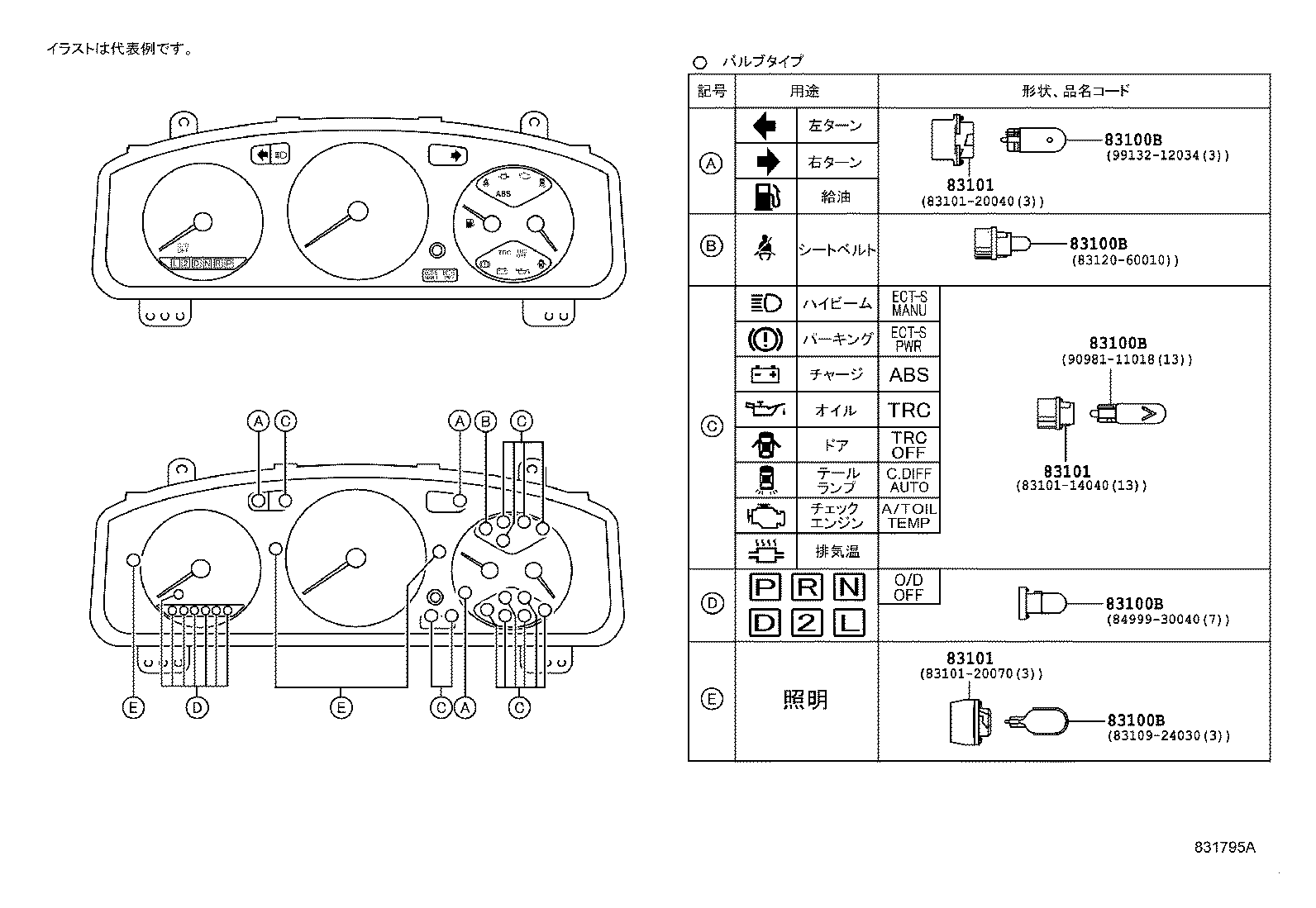 83111-22210 BODY ASSY, SPEEDOMETER product image