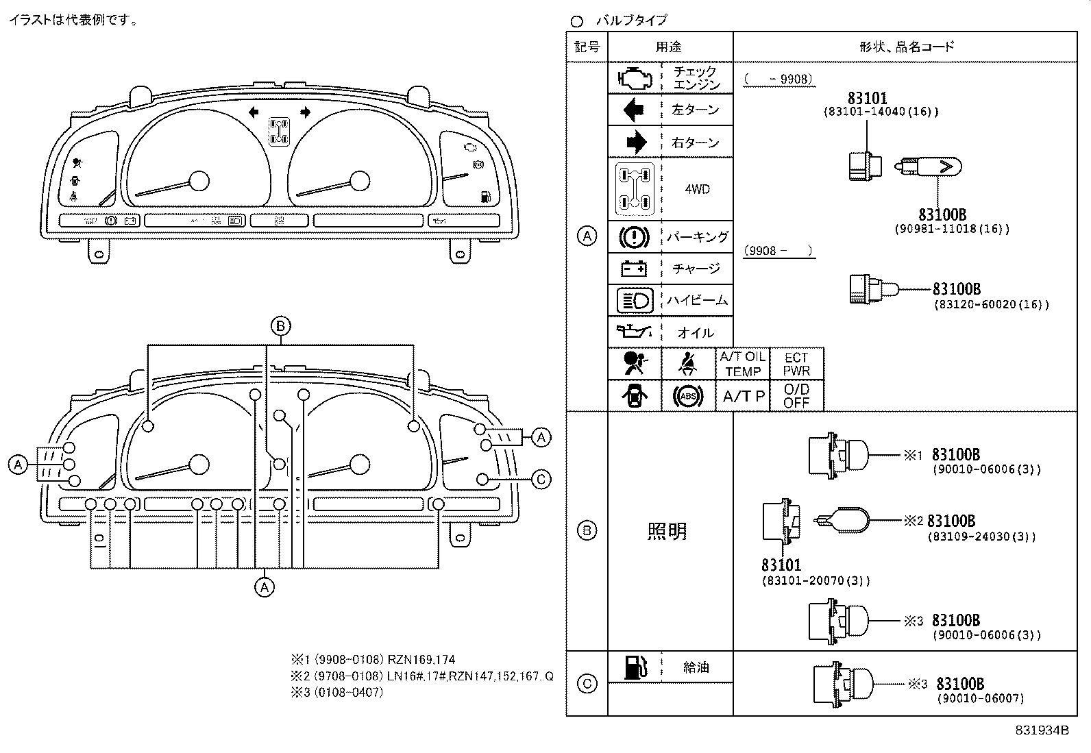83220-35490 SPEEDOMETER ASSY product image