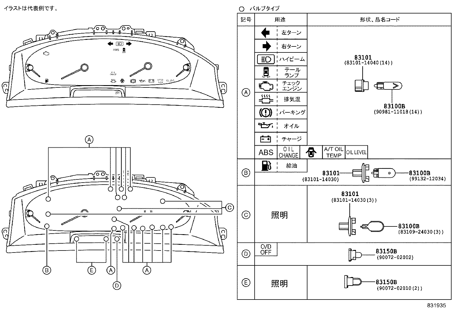 83110-2J321 SPEEDOMETER ASSY product image