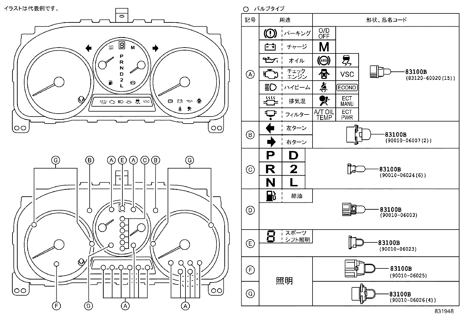 83841-21150 CASE, COMBINATION METER product image